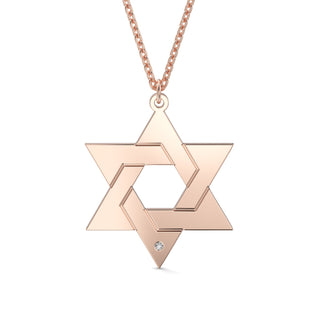 EZ - 058 LASER DIAMOND PENDANT - Zahav® Fine Jewelry